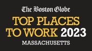 The Boston Globe Top Places to Work 2023 logo