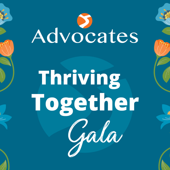 Thriving Together Gala Floral Graphic