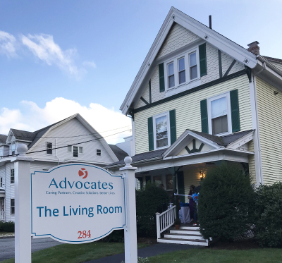 Exterior of Advocates’ Living Room program home.