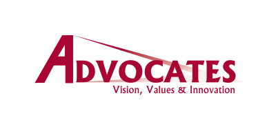 Advocates old logo. Vision, values, and innovation.